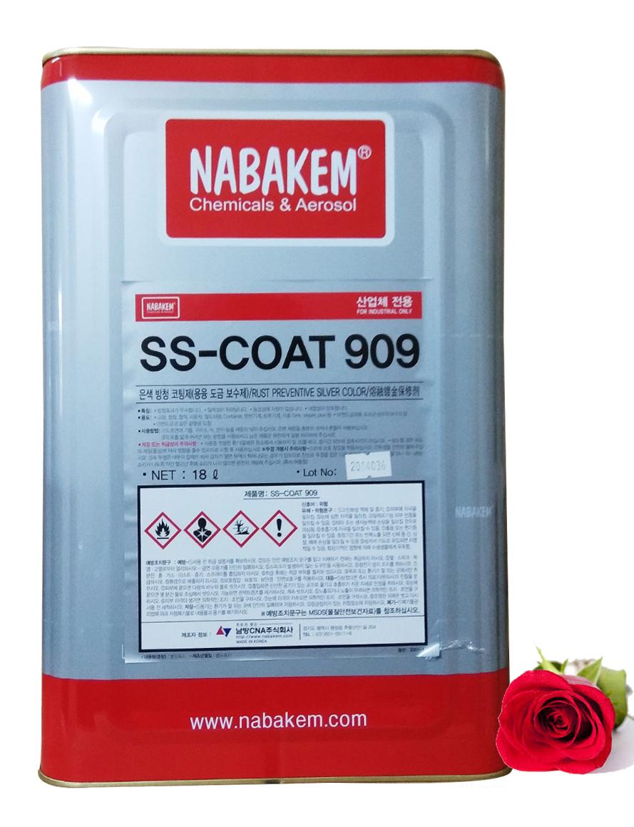 Sơn mạ kẽm lạnh SS-COAT 909 Nabakem 18 lít/thùng