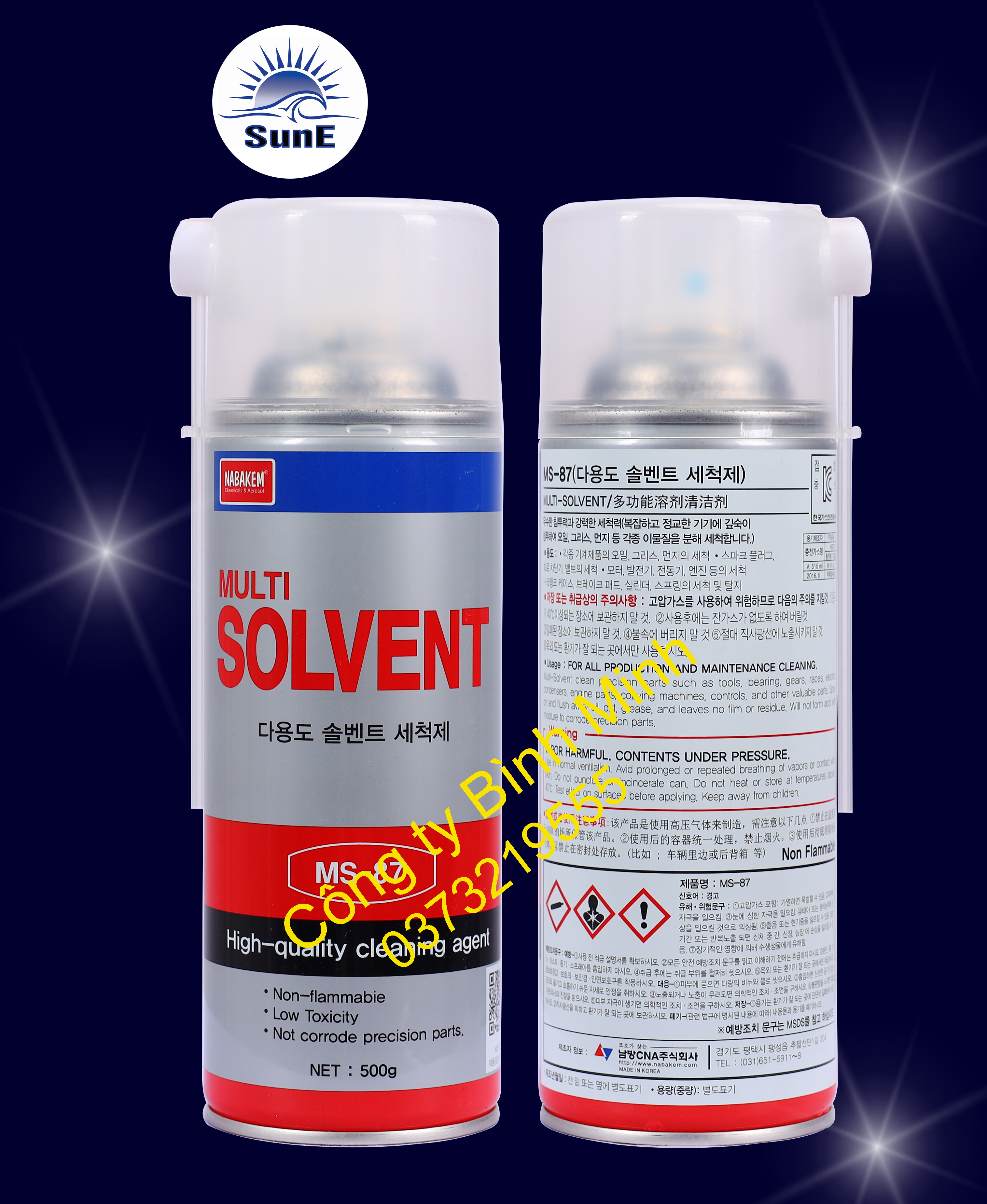 DUNG MÔI ĐA NĂNG MS-87 (TẨY RỬA MẠNH) Nabakem
