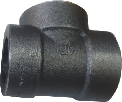 Ống nối TEE (SWTA) hình chữ T bằng thép không hợp kim ASME SA105M