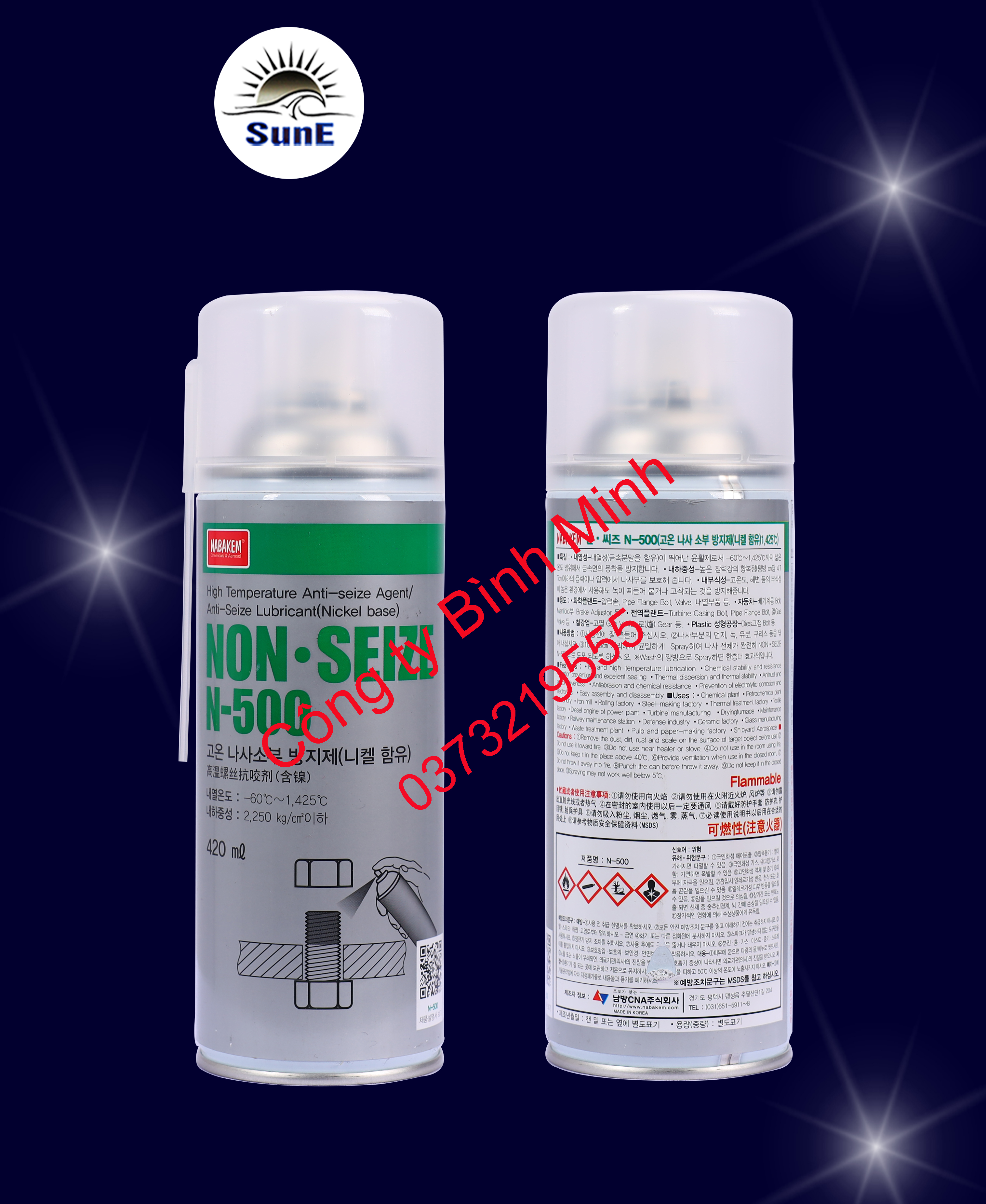 Mỡ chịu nhiệt đặc chủng N-500 Nabakem