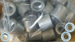 Ống nối Full Coupling (SWFC)  bằng thép không hợp kim có phủ mạ, vật liệu ASME SA105M, DN15, SW